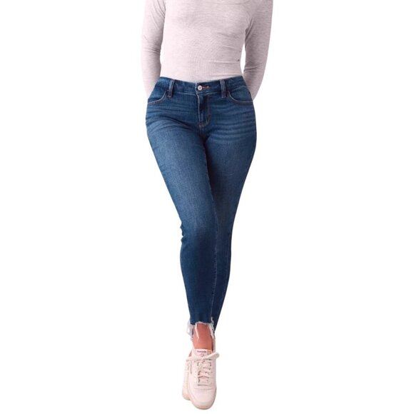 AE Ne(x)t Level Stretch High Rise Jegging in Darkβ Indigo Size 00 - Picture 1 of 7